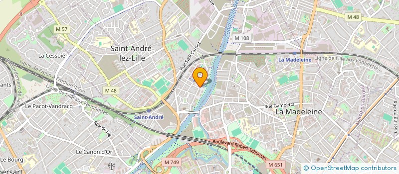 localisation de l'entreprise ALIZ TRANSPORT  COMINES