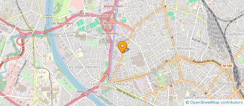 localisation de l'entreprise ALIZARINE à TOULOUSE
