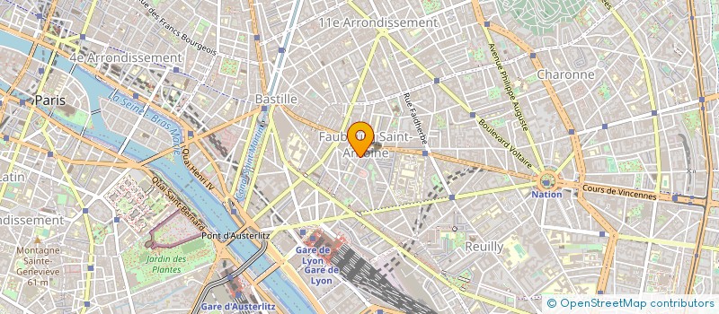 localisation de l'entreprise ALIZARINE  BORDEAUX