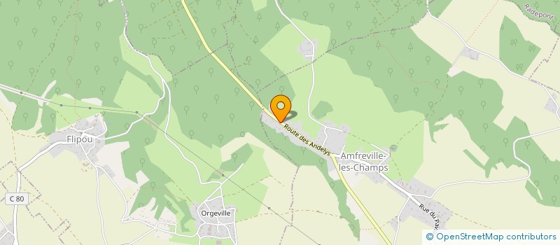 localisation de l'entreprise ALIZAY TAXI à AMFREVILLE-LES-CHAMPS