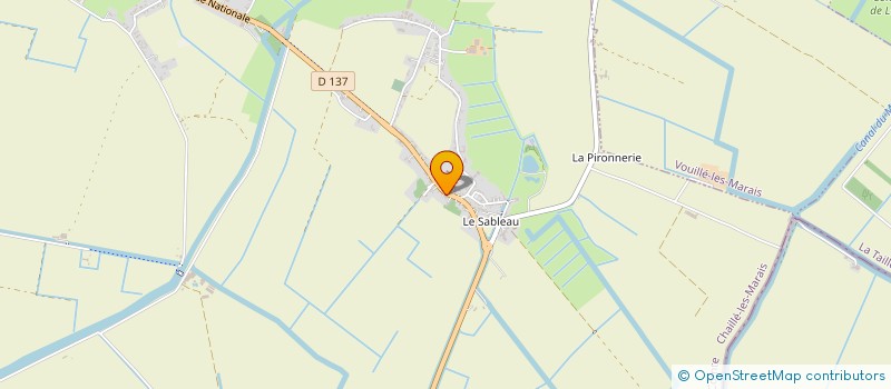 localisation de l'entreprise ALIZE  CHAILLE-LES-MARAIS