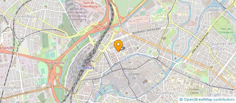 localisation de l'entreprise ALIZE à STRASBOURG