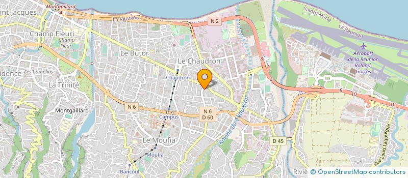 localisation de l'entreprise ALIZE ASSURANCES OCEAN INDIEN à SAINT-DENIS