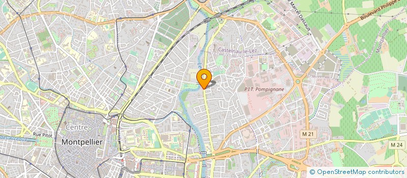 localisation de l'entreprise ALIZE AUTOS SARL à MONTPELLIER