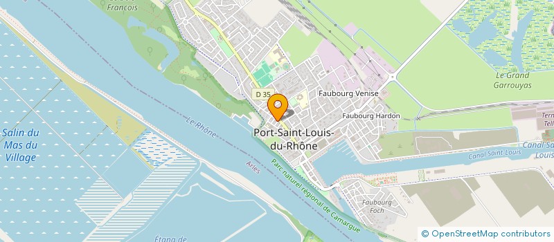 localisation de l'entreprise ALIZE CLAIRE à PORT-SAINT-LOUIS-DU-RHONE