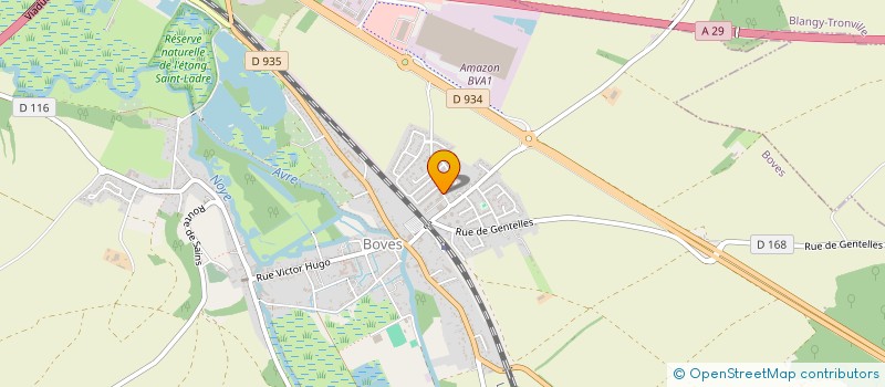 localisation de l'entreprise ALIZE CONSTRUCTION à BOVES