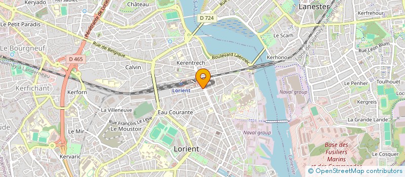 localisation de l'entreprise ALIZE CONSULT à LORIENT