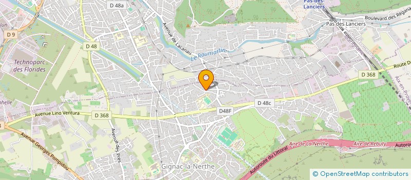 localisation de l'entreprise ALIZE COURSES RAPIDES à GIGNAC-LA-NERTHE