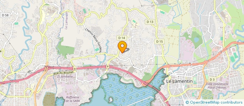 localisation de l'entreprise ALIZE DEP HOLDING  LE LAMENTIN