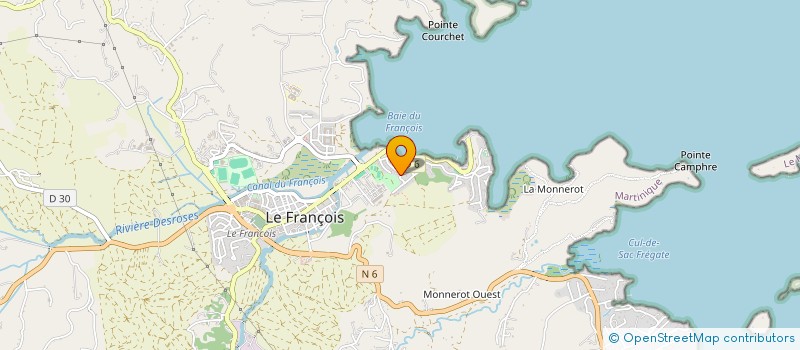 localisation de l'entreprise ALIZE EARL à LE FRANCOIS