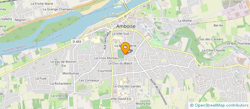 localisation de l'entreprise ALIZE EDITION à LUSSAULT-SUR-LOIRE