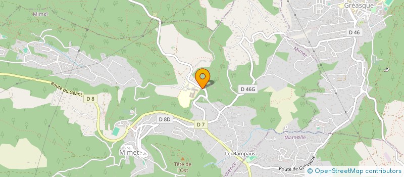 localisation de l'entreprise ALIZE FOLLY'S  MIMET