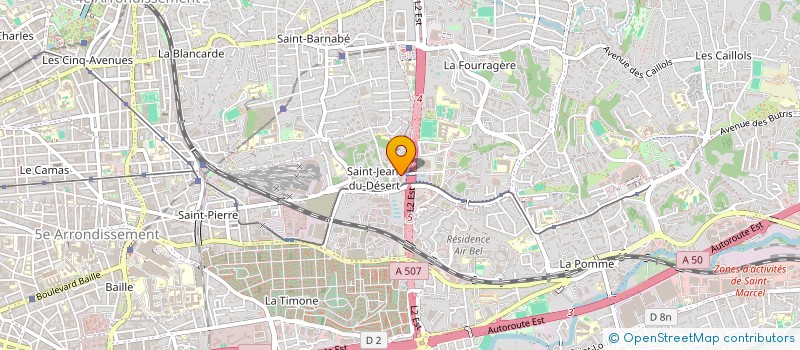 localisation de l'entreprise ALIZE FRANCE MEDITERRANEE à MARSEILLE