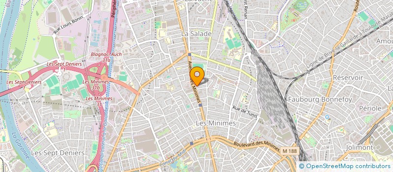 localisation de l'entreprise ALIZE GL à TOULOUSE