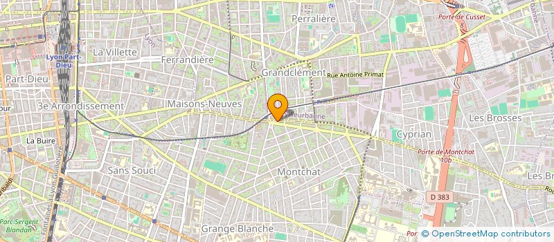 localisation de l'entreprise ALIZE HOTEL à LYON