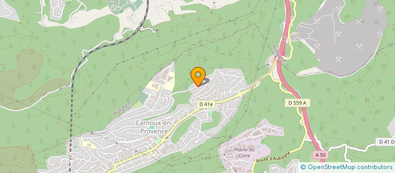 localisation de l'entreprise ALIZE LOCATION GESTION MAINTENANCE à CARNOUX-EN-PROVENCE