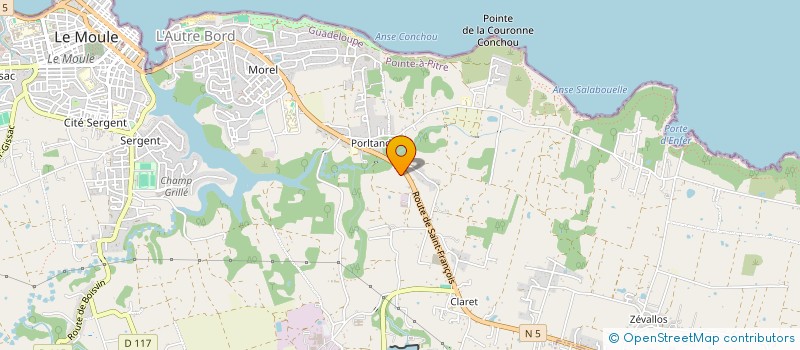 localisation de l'entreprise ALIZE NORD à LE MOULE