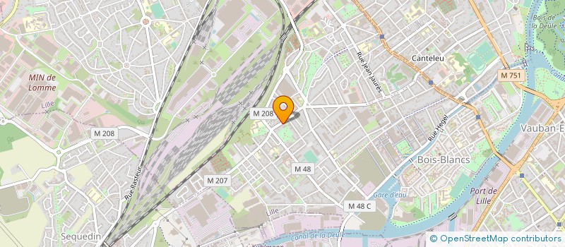 localisation de l'entreprise ALIZE OPERA à LILLE
