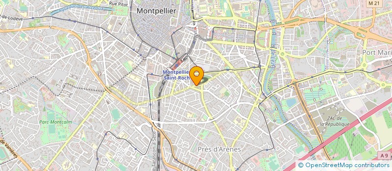localisation de l'entreprise ALIZE PISCINES à MONTPELLIER