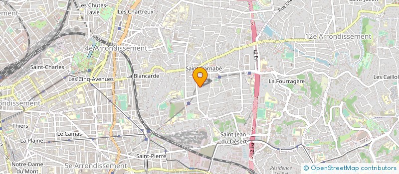 localisation de l'entreprise ALIZE PRODUCTIONS à MARSEILLE