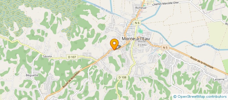 localisation de l'entreprise ALIZE STRUCTURES à MORNE A L'EAU