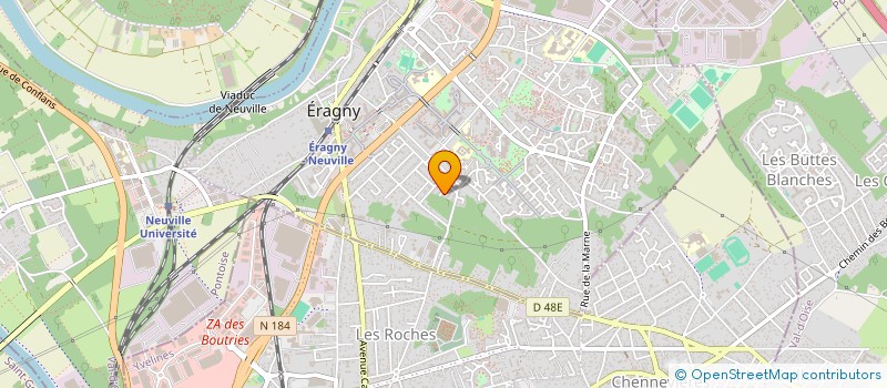 localisation de l'entreprise ALIZE-ZEPHYR  ERAGNY