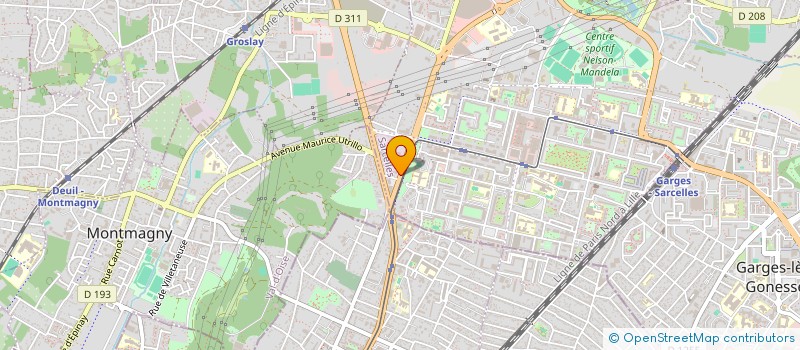 localisation de l'entreprise ALIZEA à SARCELLES