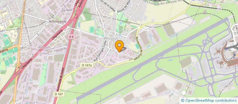 localisation de l'entreprise ALIZEE à WISSOUS