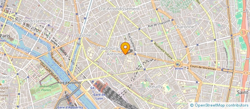 localisation de l'entreprise ALIZEE  PARIS