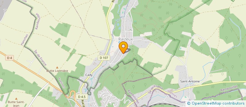 localisation de l'entreprise ALIZEE  RAIZEUX