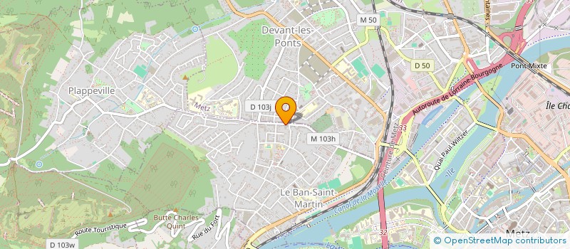 localisation de l'entreprise ALIZEE à LE BAN-SAINT-MARTIN