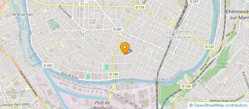 localisation de l'entreprise ALIZEE  SAINT-MAUR-DES-FOSSES