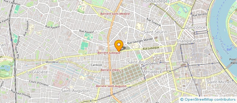 localisation de l'entreprise ALIZEE ASSOCIATION à BORDEAUX