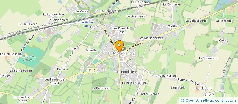 localisation de l'entreprise ALIZEE SOCIETE DE PARTICIPATIONS FINANCIERES DE PROFESSION LIBERALE DE PHARMACIENS D'OFFICINE  LE MOLAY-LITTRY