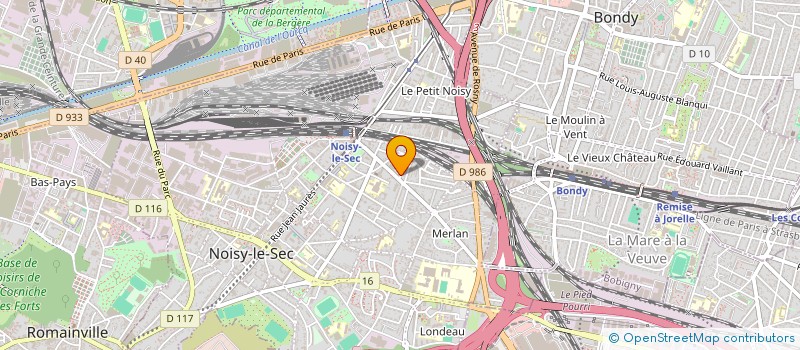 localisation de l'entreprise ALIZEE VINCENT à NOISY-LE-SEC