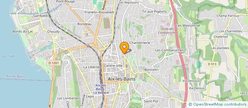 localisation de l'entreprise ALIZES  LYON