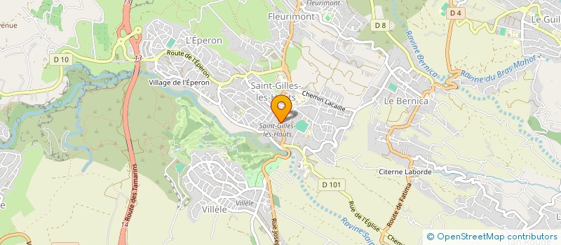 localisation de l'entreprise ALIZES à SAINT-PAUL