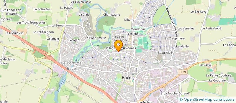 localisation de l'entreprise ALIZES à PACE