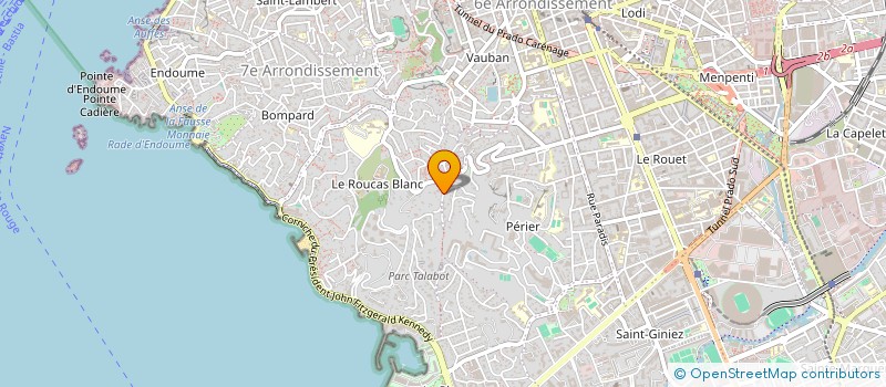 localisation de l'entreprise ALIZES à MARSEILLE