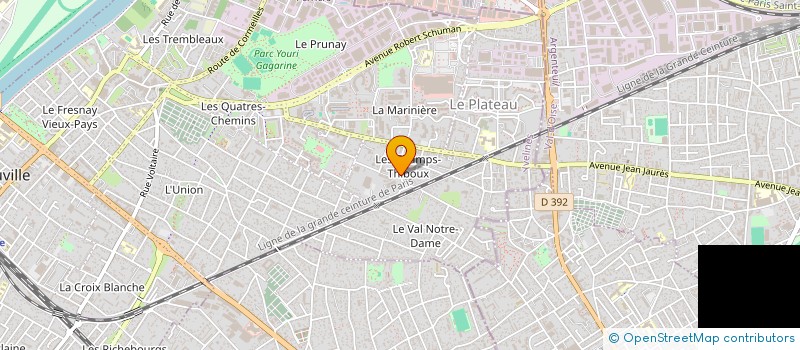 localisation de l'entreprise ALIZES 78 à SARTROUVILLE