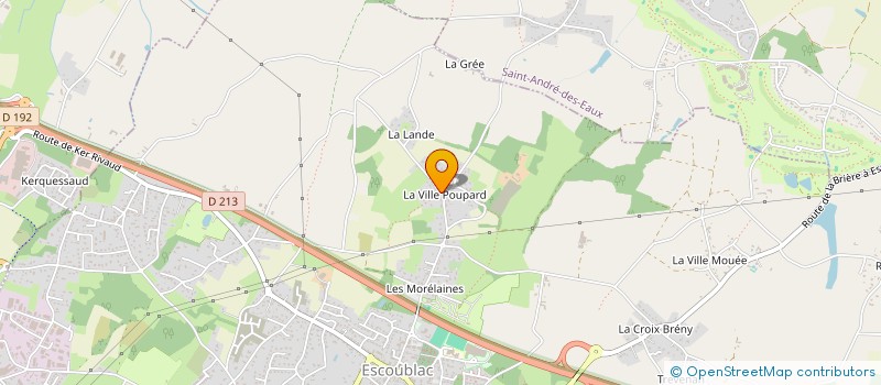 localisation de l'entreprise ALIZES ATLANTIQUE  LA BAULE-ESCOUBLAC