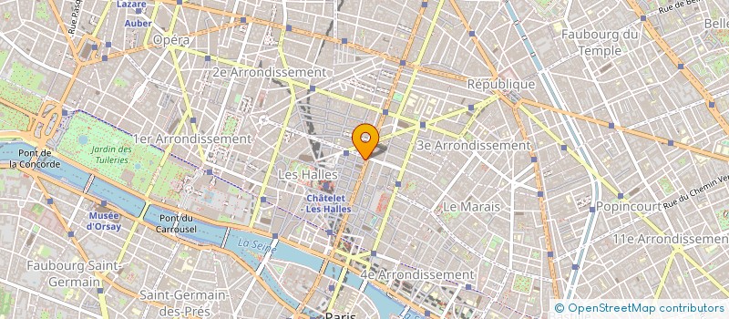 localisation de l'entreprise ALIZES COMMUNICATION à PARIS