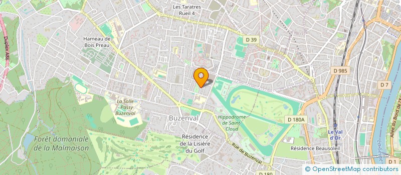 localisation de l'entreprise ALIZES CONSULTING à RUEIL-MALMAISON