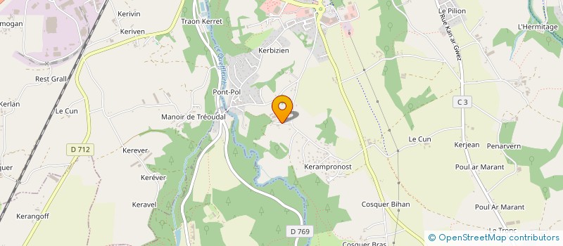 localisation de l'entreprise ALIZES INVESTMENT à MORLAIX