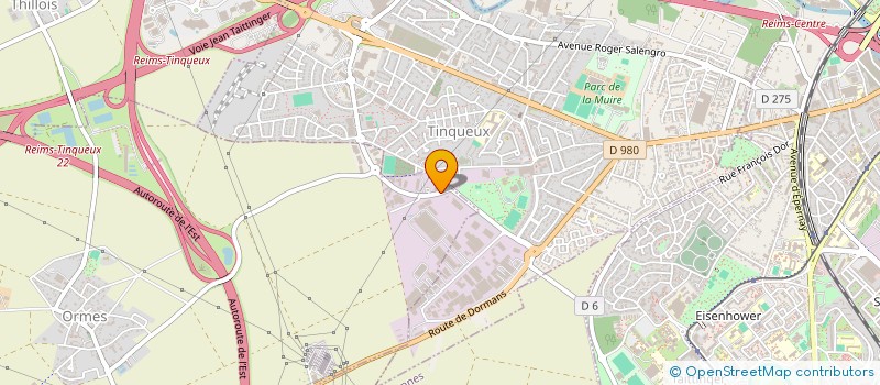 localisation de l'entreprise ALIZHA  ORMES