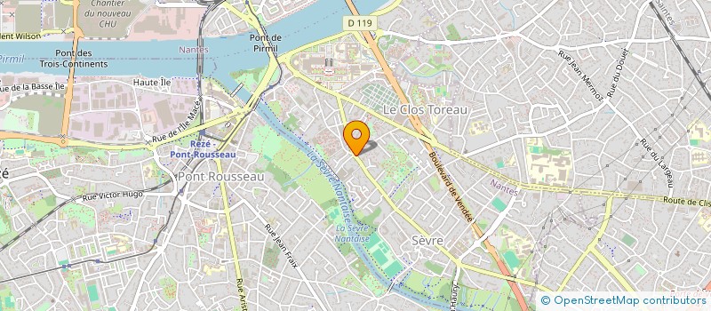localisation de l'entreprise ALIZIO à NANTES