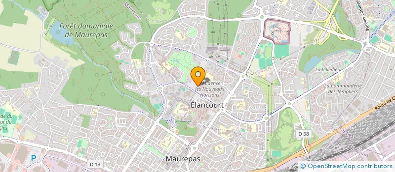 localisation de l'entreprise ALIZT SECURITE PRIVEE  ELANCOURT