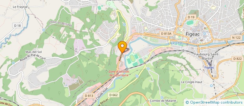 localisation de l'entreprise ALJ  LEYME