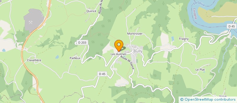 localisation de l'entreprise ALJ  BULLY