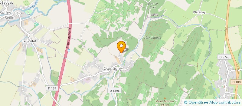 localisation de l'entreprise ALJ  QUINTIGNY